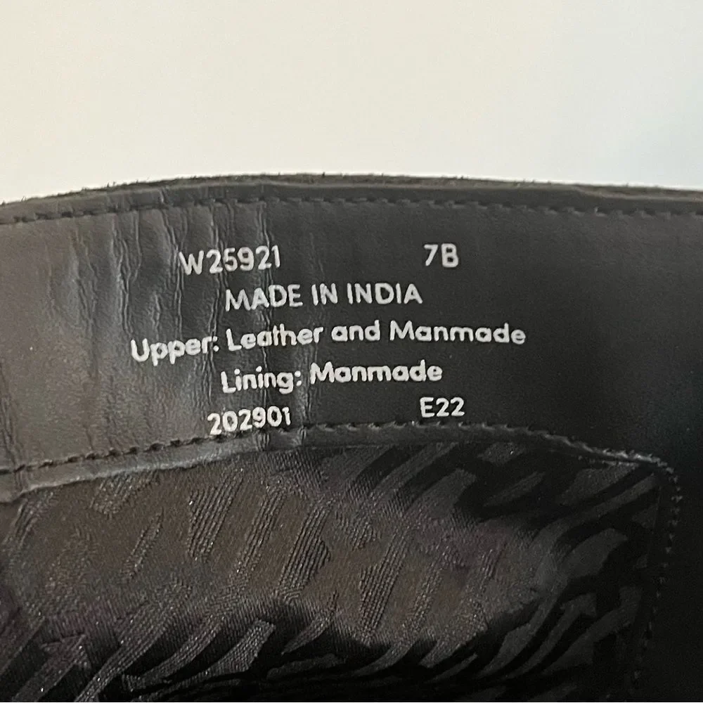 Cole Haan Chase‎ Tall Boots in Black Leather, 7, NWOB